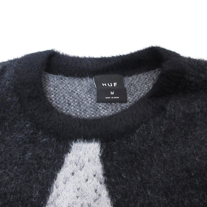 HUF | ハフ HORIZON SHAGGY CREWNECK SWEATER セーター KN00521 サイズ：M【姫路東店】