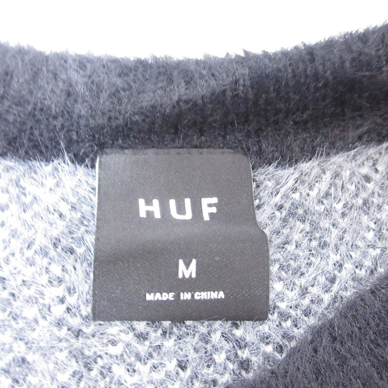 HUF | ハフ HORIZON SHAGGY CREWNECK SWEATER セーター KN00521 サイズ：M【姫路東店】