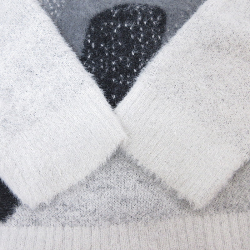 HUF | ハフ HORIZON SHAGGY CREWNECK SWEATER セーター KN00521 サイズ：M【姫路東店】