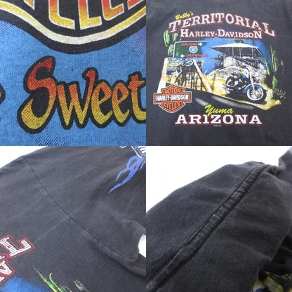 HARLEY-DAVIDSON | ハーレーダビットソン ファイヤーパターン 長袖Ｔシャツ ブラック サイズ：L【姫路東店】
