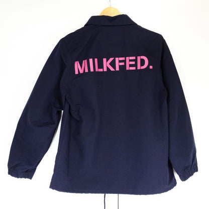 MILK FED | ミルクフェド バックロゴコーチジャケット その他アウター 3191514 ネイビー【倉吉店】