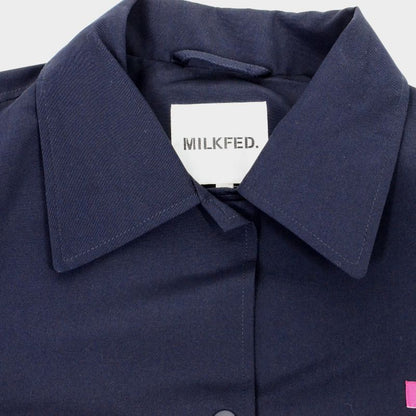 MILK FED | ミルクフェド バックロゴコーチジャケット その他アウター 3191514 ネイビー【倉吉店】