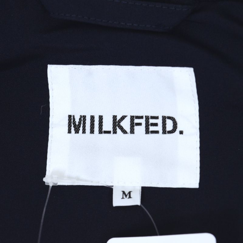MILK FED | ミルクフェド バックロゴコーチジャケット その他アウター 3191514 ネイビー【倉吉店】