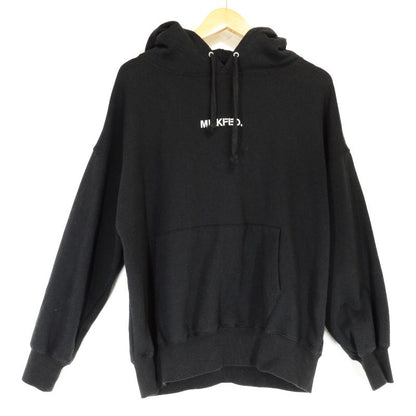 MILK FED | ミルクフェド STENCIL SWEAT HOODIE パーカー 3194254 ブラック【倉吉店】