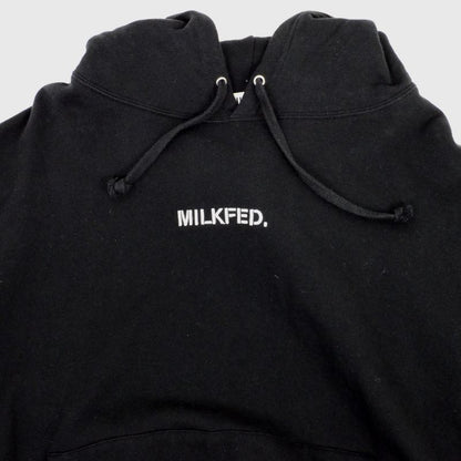 MILK FED | ミルクフェド STENCIL SWEAT HOODIE パーカー 3194254 ブラック【倉吉店】