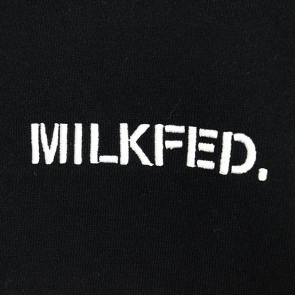 MILK FED | ミルクフェド STENCIL SWEAT HOODIE パーカー 3194254 ブラック【倉吉店】