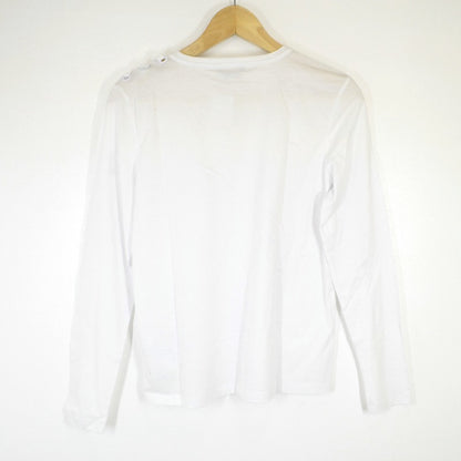 TOMMY HILFIGER | トミーヒルフィガー KRISTIE C-NK TOP LS 長袖Ｔシャツ WWOWW24110 ホワイト サイズ：S【倉吉店】