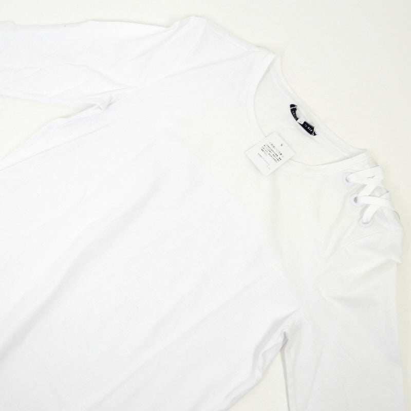 TOMMY HILFIGER | トミーヒルフィガー KRISTIE C-NK TOP LS 長袖Ｔシャツ WWOWW24110 ホワイト サイズ：S【倉吉店】