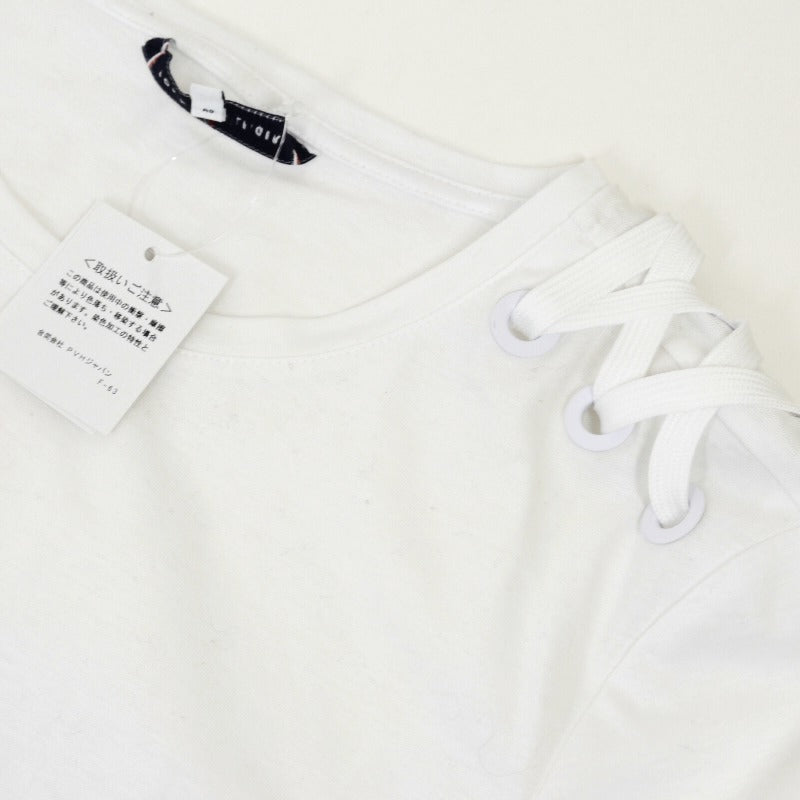 TOMMY HILFIGER | トミーヒルフィガー KRISTIE C-NK TOP LS 長袖Ｔシャツ WWOWW24110 ホワイト サイズ：S【倉吉店】
