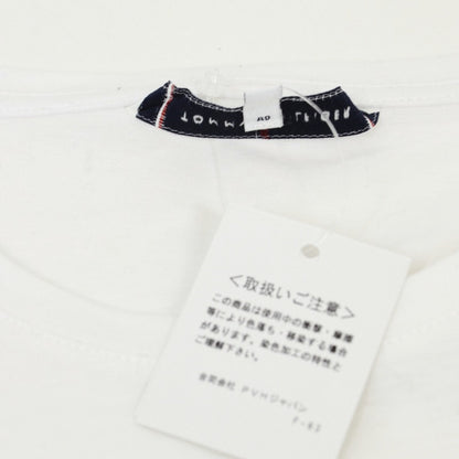 TOMMY HILFIGER | トミーヒルフィガー KRISTIE C-NK TOP LS 長袖Ｔシャツ WWOWW24110 ホワイト サイズ：S【倉吉店】
