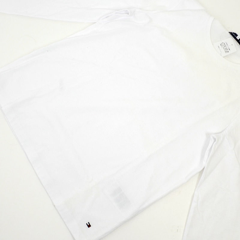 TOMMY HILFIGER | トミーヒルフィガー KRISTIE C-NK TOP LS 長袖Ｔシャツ WWOWW24110 ホワイト サイズ：S【倉吉店】