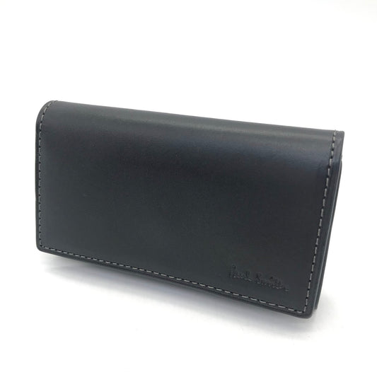 Paul Smith | ポール・スミス ?ベジタンストライプトリム キーケース BPS630 ブラック【倉吉店】