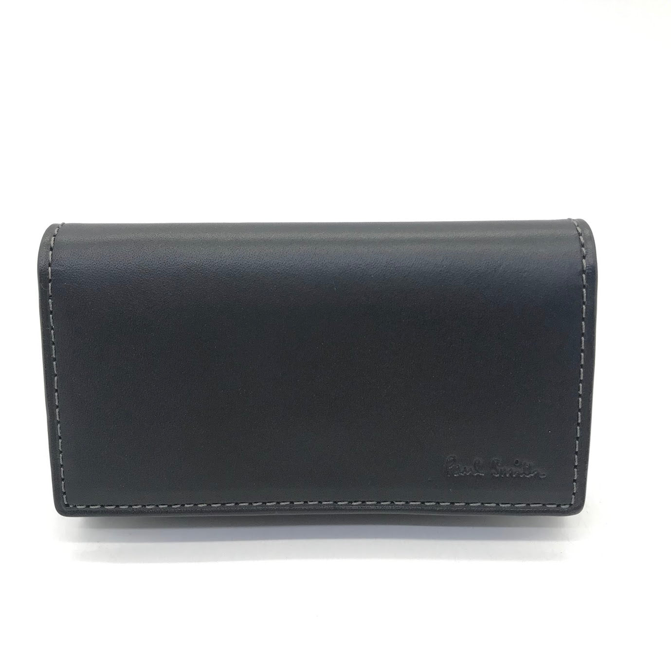 Paul Smith | ポール・スミス ?ベジタンストライプトリム キーケース BPS630 ブラック【倉吉店】