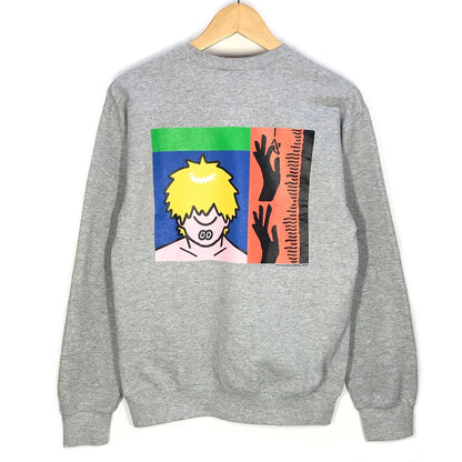 BEAMS | ビームス デンジ クルーネック スウェット スウェット 75-13-0204-049 グレー サイズ：S【倉吉店】