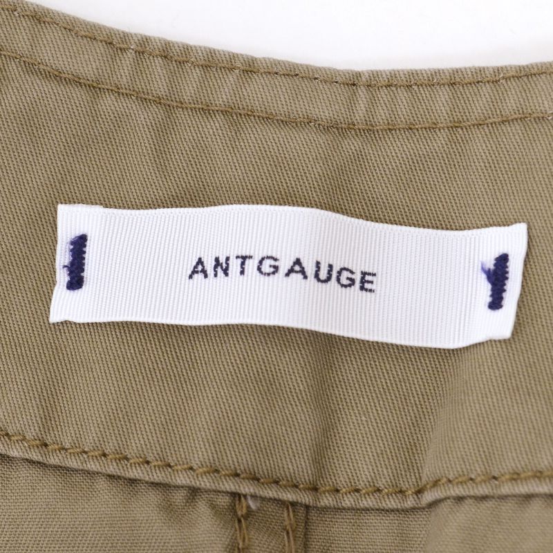 Antgauge | アントゲージ クラッシュ加工 ガウン その他アウター AA511 カーキ【倉吉店】