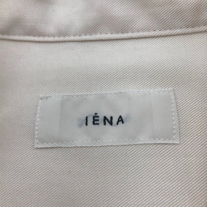 IENA | イエナ スタンドカラー 長袖シャツ 20-050-900-0350-4-0 ベージュ【倉吉店】