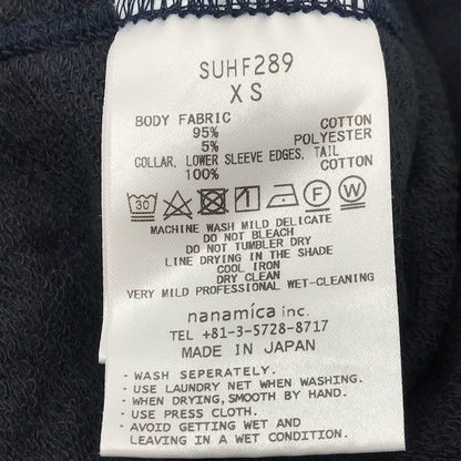 nanamica | ナナミカ Moc Neck Sweat スウェット SUHF289 ネイビー【倉吉店】