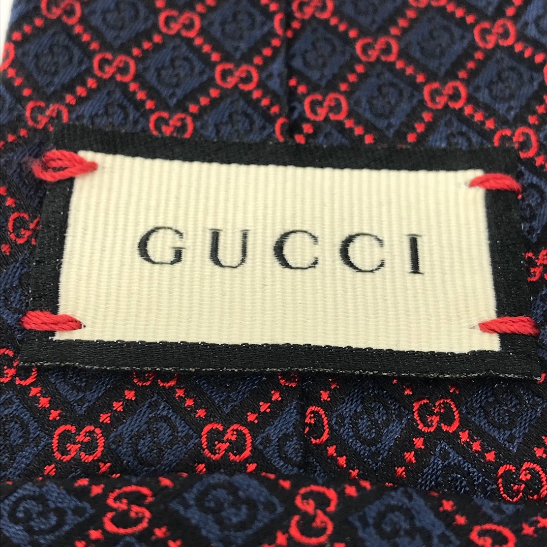 GUCCI | グッチ GGランバス/モチーフシルクタイ ネクタイ 571800【倉吉店】