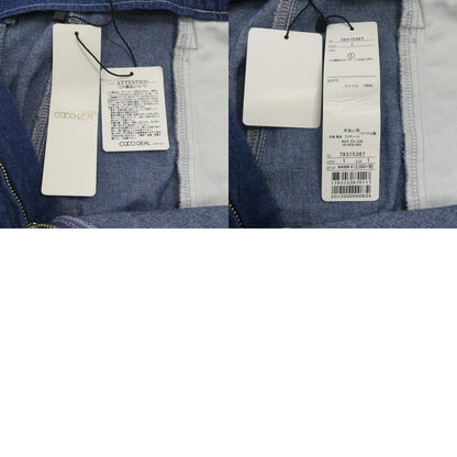 COCODEAL | ココディール デニムジャンスカ ワンピース 78315387 ブルー サイズ：1【倉吉店】
