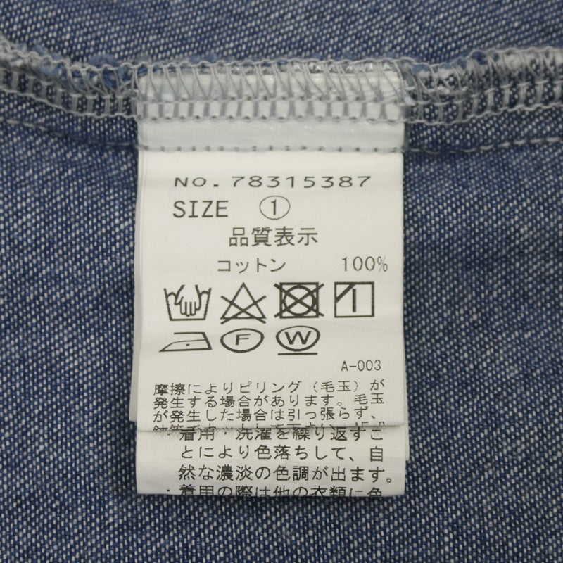 COCODEAL | ココディール デニムジャンスカ ワンピース 78315387 ブルー サイズ：1【倉吉店】