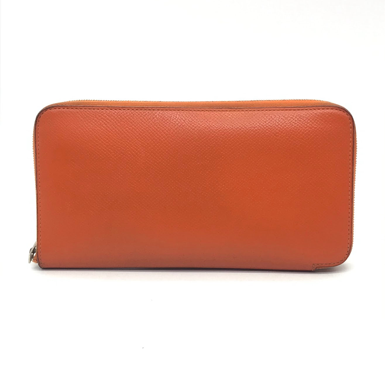 HERMES | エルメス アザップロングシルクイン/ヴォーエプソン 長財布 068918CK-AB オレンジ【倉吉店】