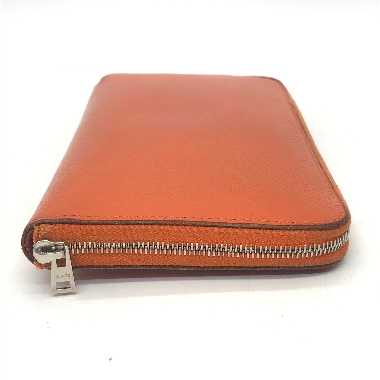 HERMES | エルメス アザップロングシルクイン/ヴォーエプソン 長財布 068918CK-AB オレンジ【倉吉店】