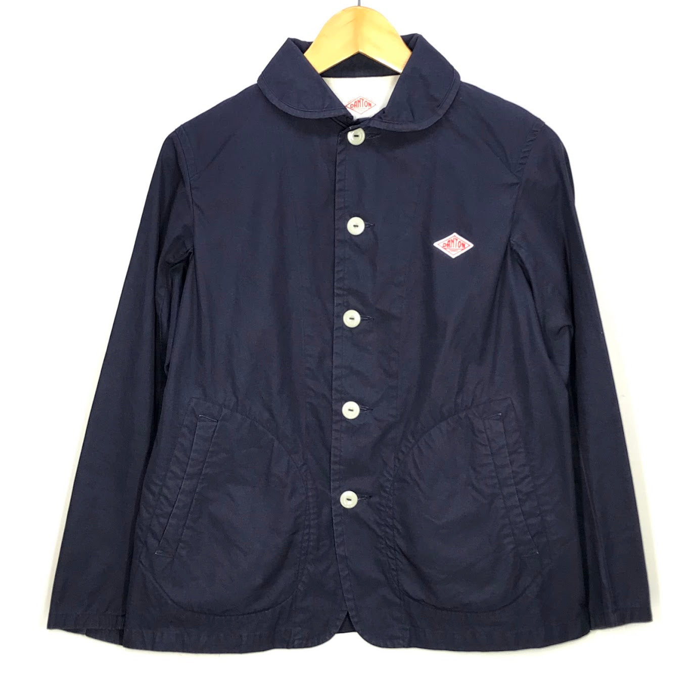Danton | ダントン 丸襟シングルジャケット その他アウター JD-8711 ネイビー サイズ：34【倉吉店】