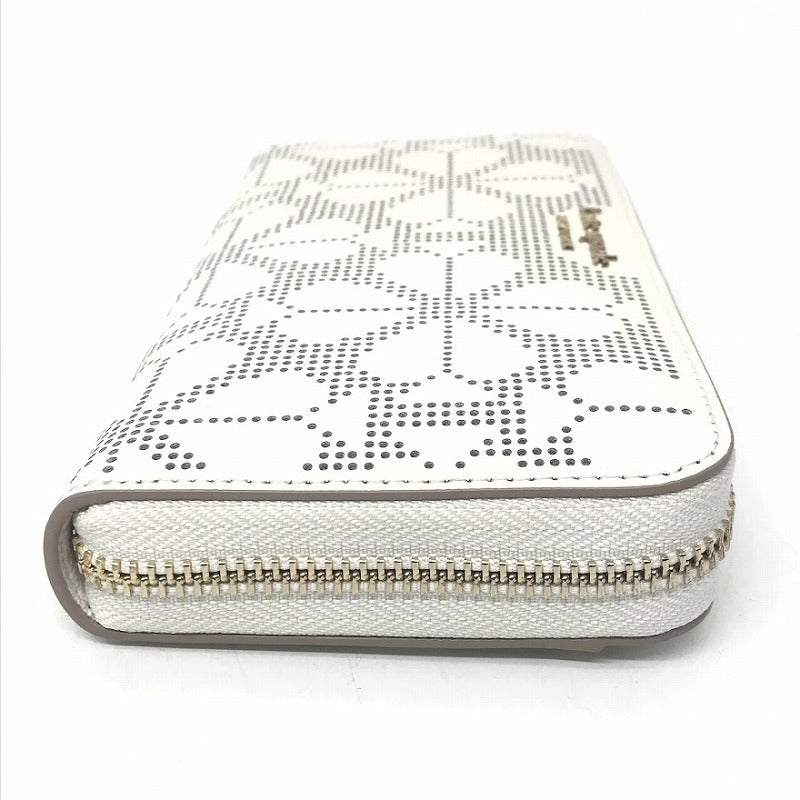 kate spade NEW YORK | ケイトスペードニューヨーク スペンサーパーフォレイテッド 長財布 アイボリー【倉吉店】