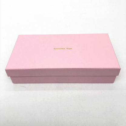 Samantha Vega | サマンサベガ ストライプ柄 L字ファスナー長財布 長財布 イエロー【倉吉店】