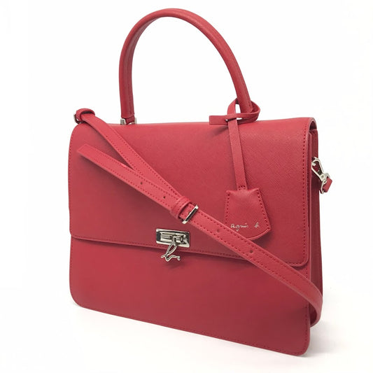 agnes b. | アニエスベー 2wayバッグ VOYAGE ボヤージュ ショルダーバッグ M159VLU5 レッド【倉吉店】