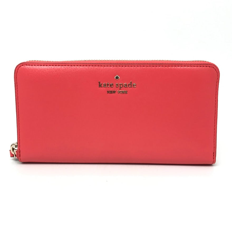 kate spade NEW YORK | ケイトスペードニューヨーク 長財布 WLRU5973 ピンク【倉吉店】