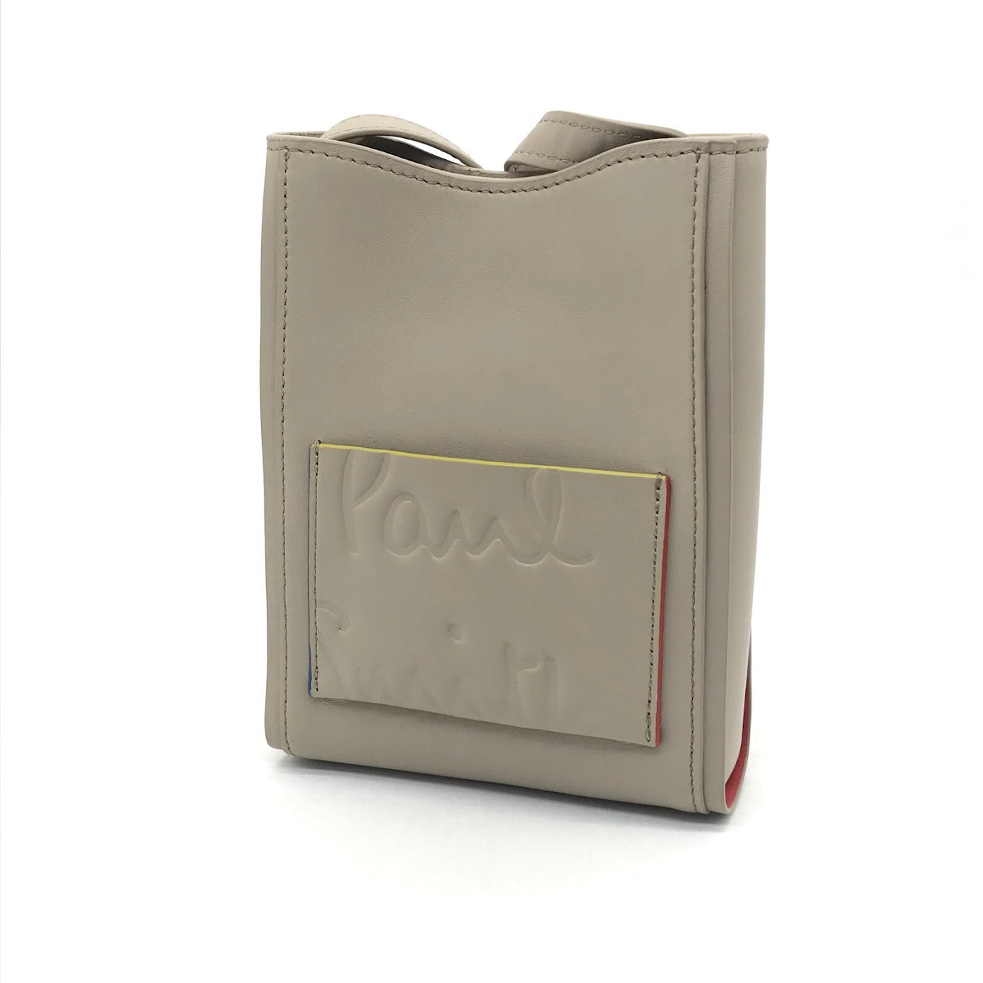 Paul Smith | ポール・スミス ブランデッドカラーエッジ クロスボディバッグ ショルダーバッグ 873922 ベージュ【倉吉店】