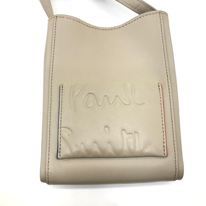 Paul Smith | ポール・スミス ブランデッドカラーエッジ クロスボディバッグ ショルダーバッグ 873922 ベージュ【倉吉店】