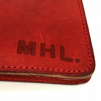 MHL | エムエイチエル レザーウォレット 長財布 レッド【倉吉店】