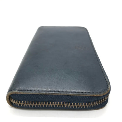 ZARIO GRANDEE ｜ ザリオグランデ ラウンドファスナー長財布 長財布 ネイビー【倉吉店】