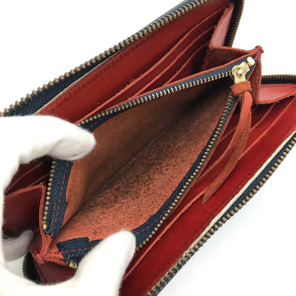 ZARIO GRANDEE ｜ ザリオグランデ ラウンドファスナー長財布 長財布 ネイビー【倉吉店】