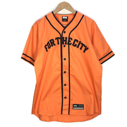 FTC | エフティーシー BASEBALL JERSEY 半袖シャツ オレンジ【倉吉店】