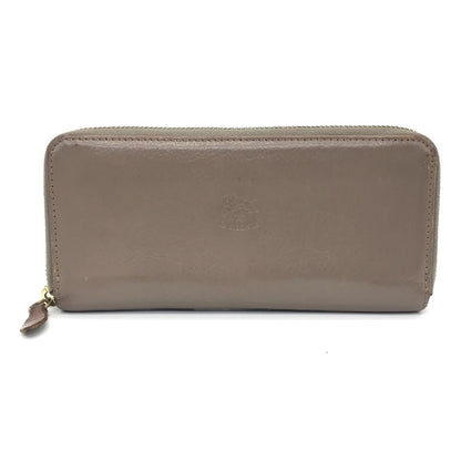 IL BISONTE | イルビゾンテ ラウンドファスナー長財布 長財布 C1166 グレージュ【倉吉店】