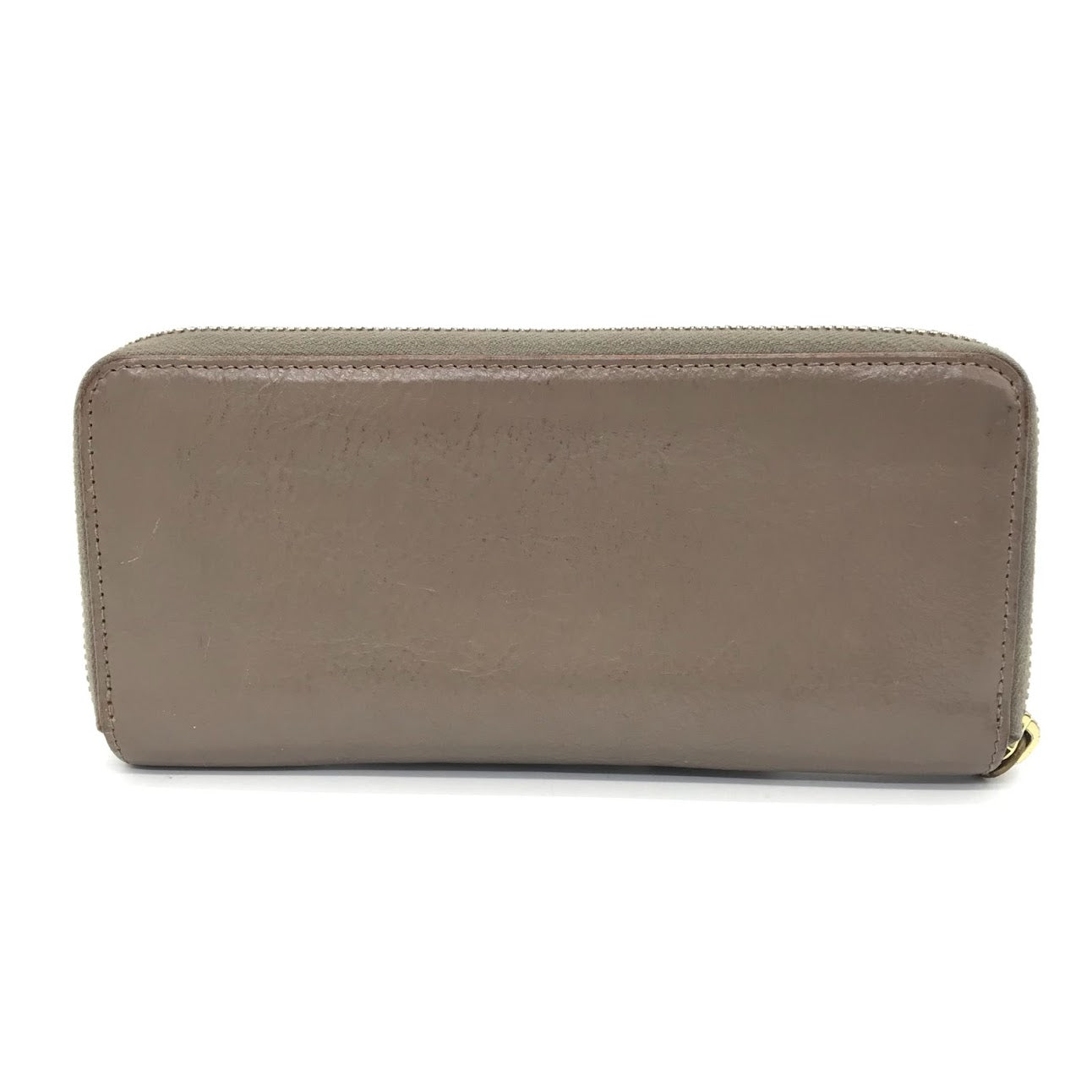 IL BISONTE | イルビゾンテ ラウンドファスナー長財布 長財布 C1166 グレージュ【倉吉店】
