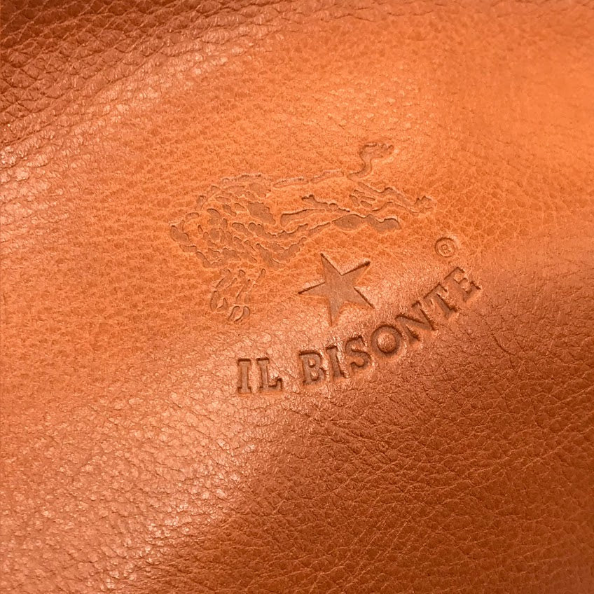 IL BISONTE | イルビゾンテ アーチトップポシェット ショルダーバッグ ブラウン【倉吉店】