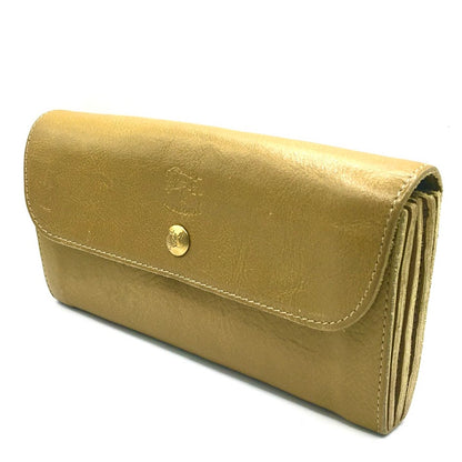 IL BISONTE | イルビゾンテ レザーロングウォレット 長財布 C0842 イエロー【倉吉店】