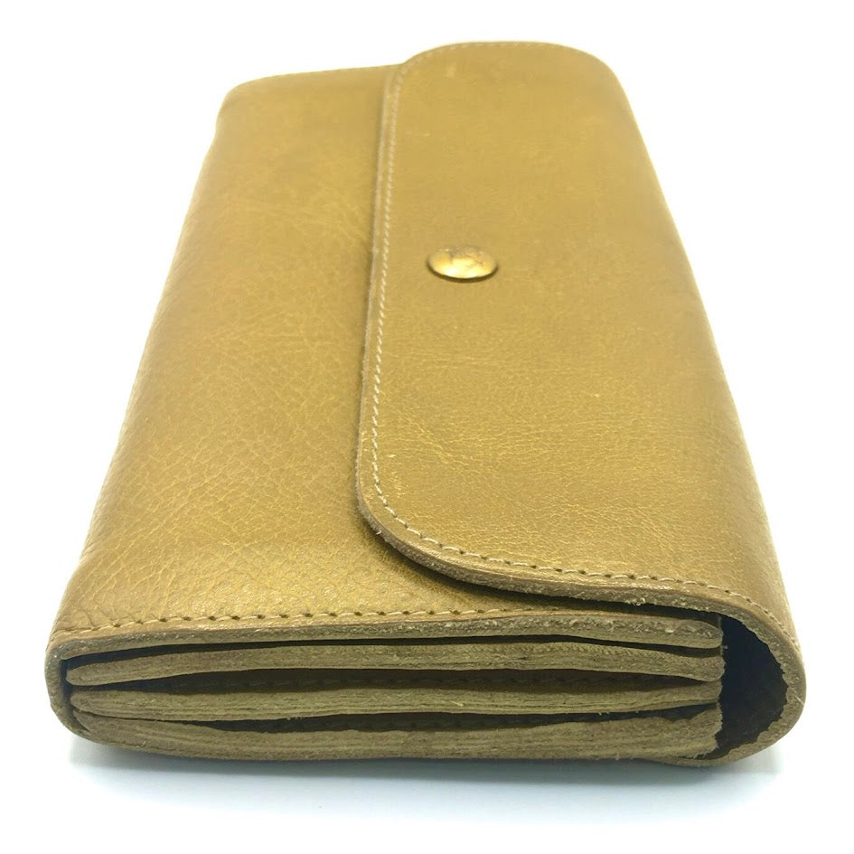 IL BISONTE | イルビゾンテ レザーロングウォレット 長財布 C0842 イエロー【倉吉店】