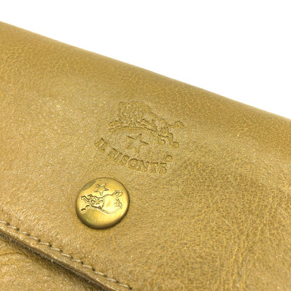 IL BISONTE | イルビゾンテ レザーロングウォレット 長財布 C0842 イエロー【倉吉店】