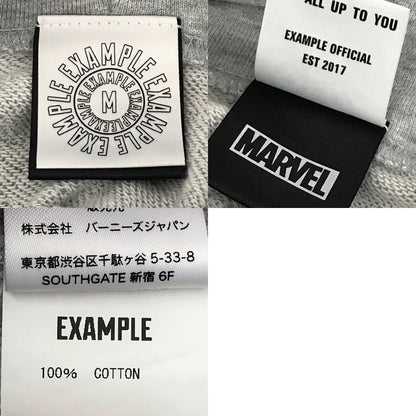 EXAMPLE | イグザンプル ×MARVEL×バーニーズニューヨーク プルオーバーパーカー パーカー グレー【倉吉店】