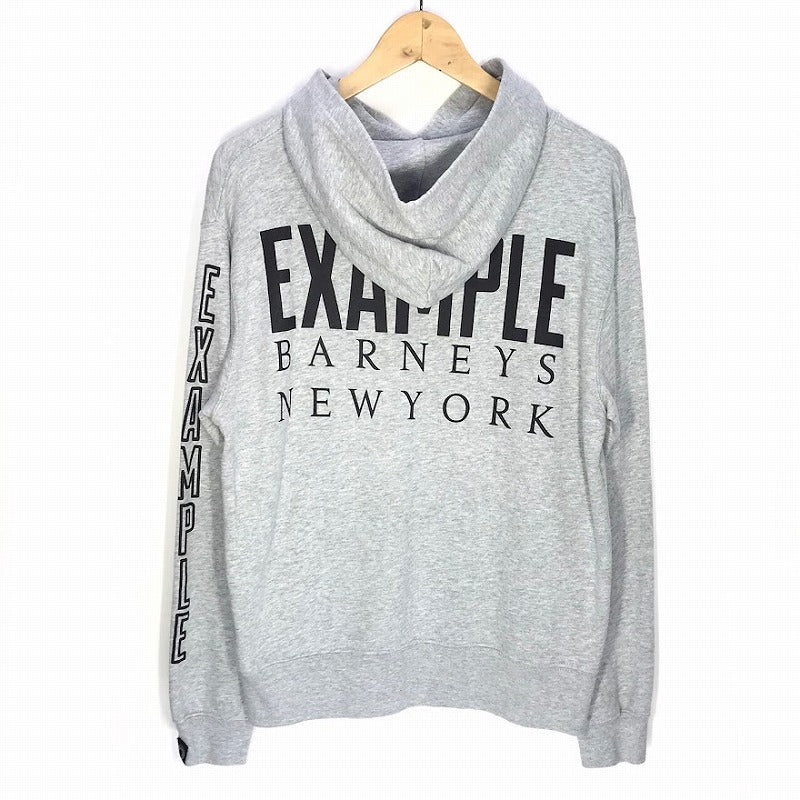 EXAMPLE | イグザンプル ×MARVEL×バーニーズニューヨーク プルオーバーパーカー パーカー グレー【倉吉店】