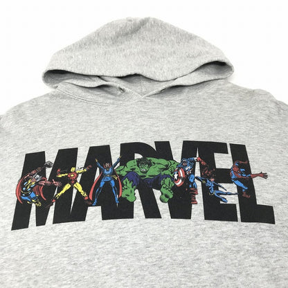 EXAMPLE | イグザンプル ×MARVEL×バーニーズニューヨーク プルオーバーパーカー パーカー グレー【倉吉店】