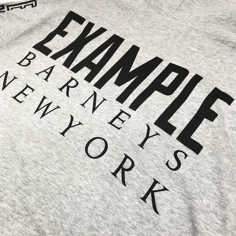 EXAMPLE | イグザンプル ×MARVEL×バーニーズニューヨーク プルオーバーパーカー パーカー グレー【倉吉店】