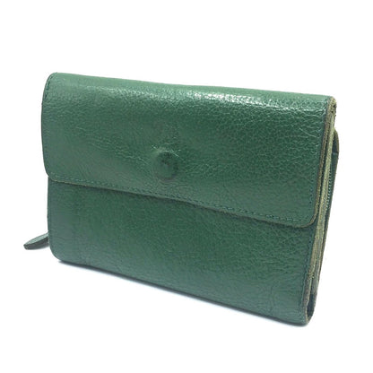 IL BISONTE | イルビゾンテ ミディアムウォレット 三つ折り財布 三つ折り財布 グリーン【倉吉店】
