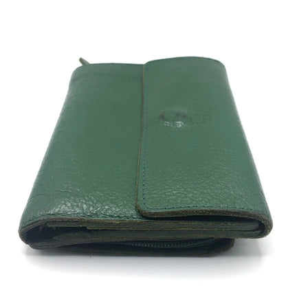 IL BISONTE | イルビゾンテ ミディアムウォレット 三つ折り財布 三つ折り財布 グリーン【倉吉店】