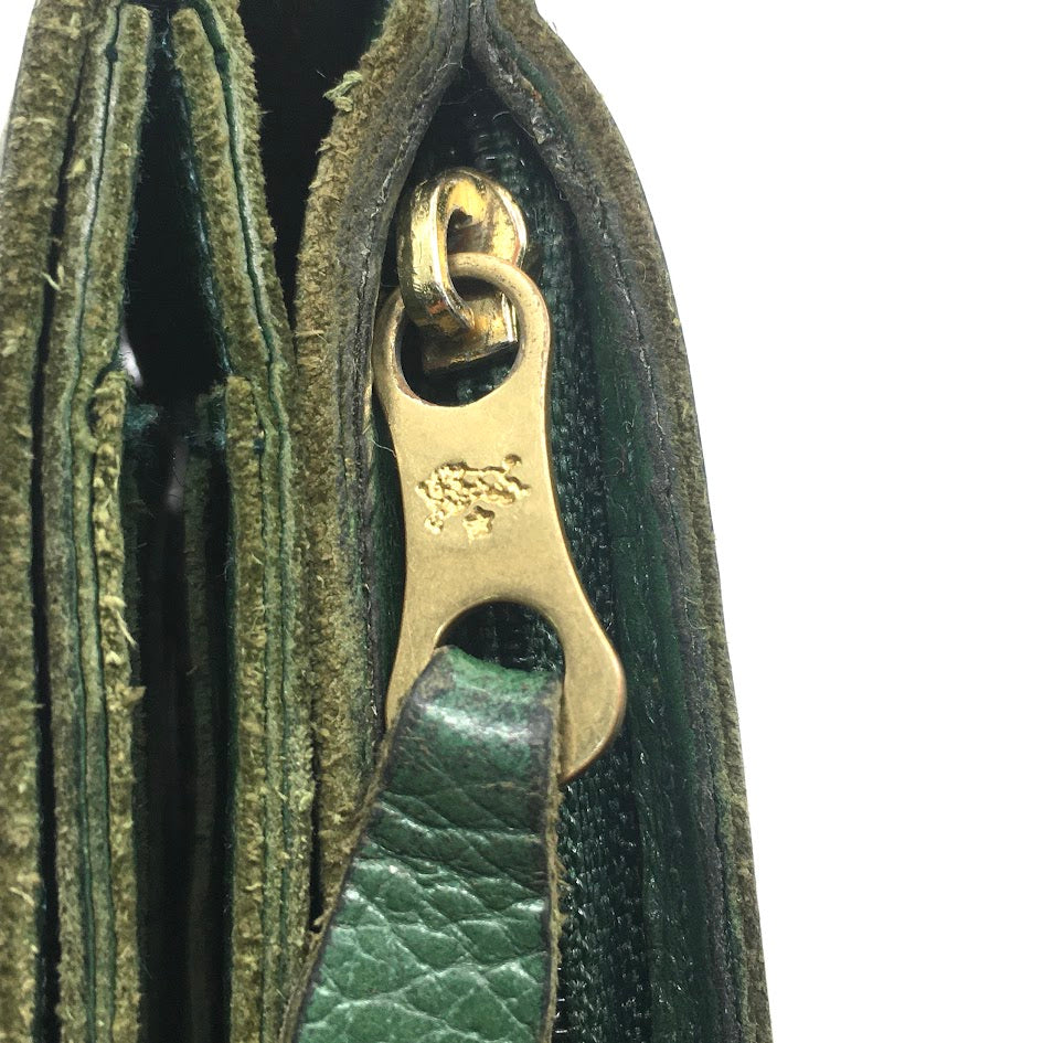 IL BISONTE | イルビゾンテ ミディアムウォレット 三つ折り財布 三つ折り財布 グリーン【倉吉店】